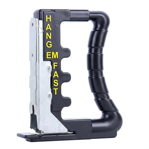 Hang Em Fast Joist Hanger Installation Jig for 2x6 2x8 2x10 2x12 Joist Hangers | Deck Building Tools for Fast Installation | Precise Deck Framing and Construction Aid