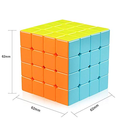Image of MoYu Rubik Cube Puzzle Toy Game 3D Speed Cube, Stickerless Kids Puzzle Cube, Smooth Turning ABS Brain Teaser Toy for Kids and Adults (7 Best Puzzle)