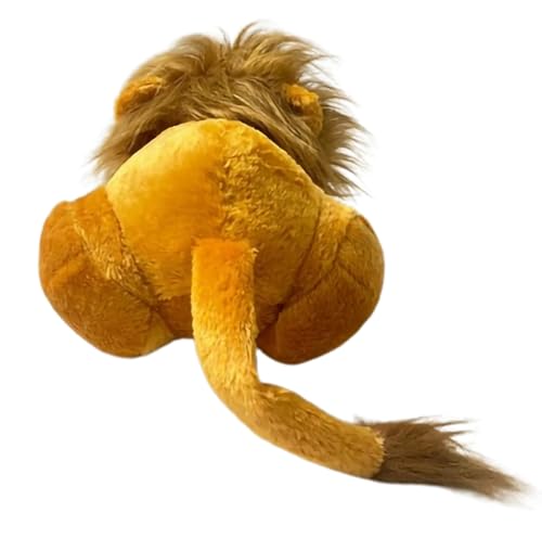 Image of Tickles Soft Stuffed Plush Jungle Sitting Aslan Lion Animal Toy for Kids Room (Color: Brown Size: 40 cm)