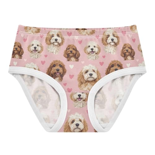Little Girl Underwear Toddler Panties Kids Undies Dog Soft Cotton Briefs 2T-8Y