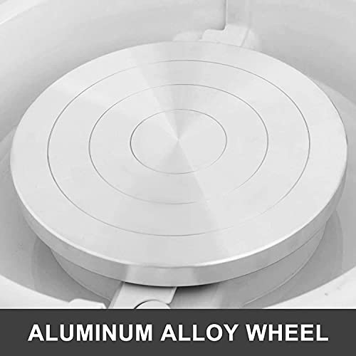 image for VEVOR Pottery Wheel 36cm Pottery Forming Machine with Foot Pedal Potte