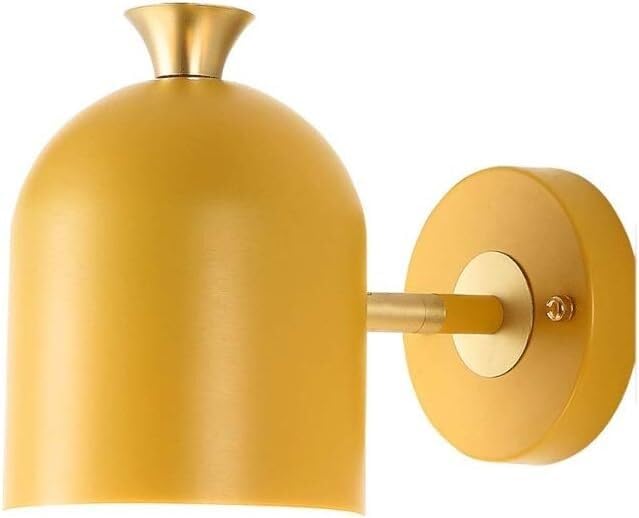 Lampara metal tricolor ajustable para lectura en biblioteca de casa y fondo de pared moderno
