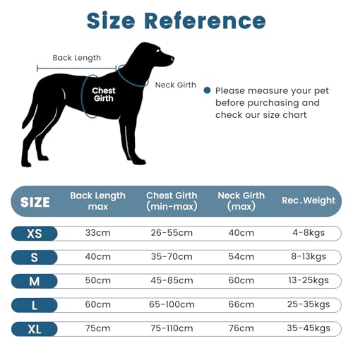 PETTOM Hundebademantel Mikrofaser, Bademantel Hund Extra Saugfähig und Schnelltrocknend, Hunde-Bademantel für Kleine Hunde mit Klettverschluss und Hohem Kragen (Blau, XS)