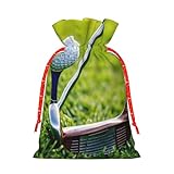 Bolsa de regalo respetuosa con el medio ambiente con cordón para regalo de vacaciones, regalos de fiesta, bolsas de regalo