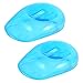 Hair Color Earmuffs, Ear Protection Tools, 2Pcs Blue Ear Cover Anti Staining Plastic Guard Protects Earmuffs from the Dye Great for Home Personal Use Or Business Hairdressing Salon