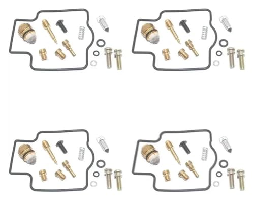 Kit carburateur ZZR1200 anti-engorgement avec diaphragme flotteur pour panne moteur ZX1200C 4set