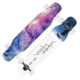 ● Ruedas: Tamaño grande 70 mm x 51 mm, rueda mate de alta elasticidad, buen agarre, alta resistencia al desgaste, buena estabilidad, ofrece un mejor equilibrio durante el descenso a alta velocidad.