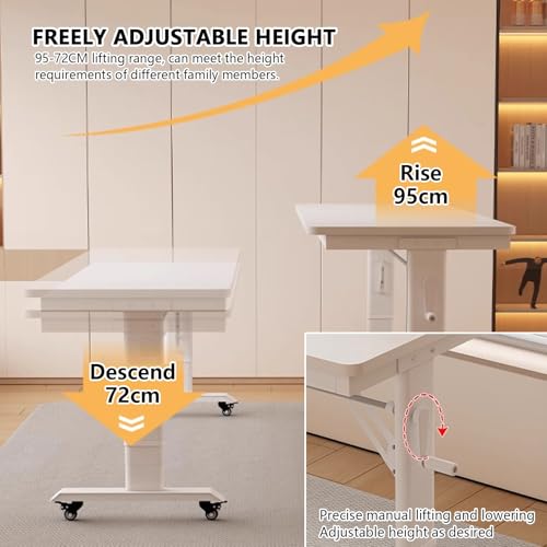 Table de lit réglable en hauteur contre les douleurs posture sur ordinateur - 5