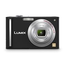 Panasonic Lumix DMC-FX55K 8.1MP Digital Camera with 3.6x Wide Angle MEGA Optical Image Stabilized Zoom Black