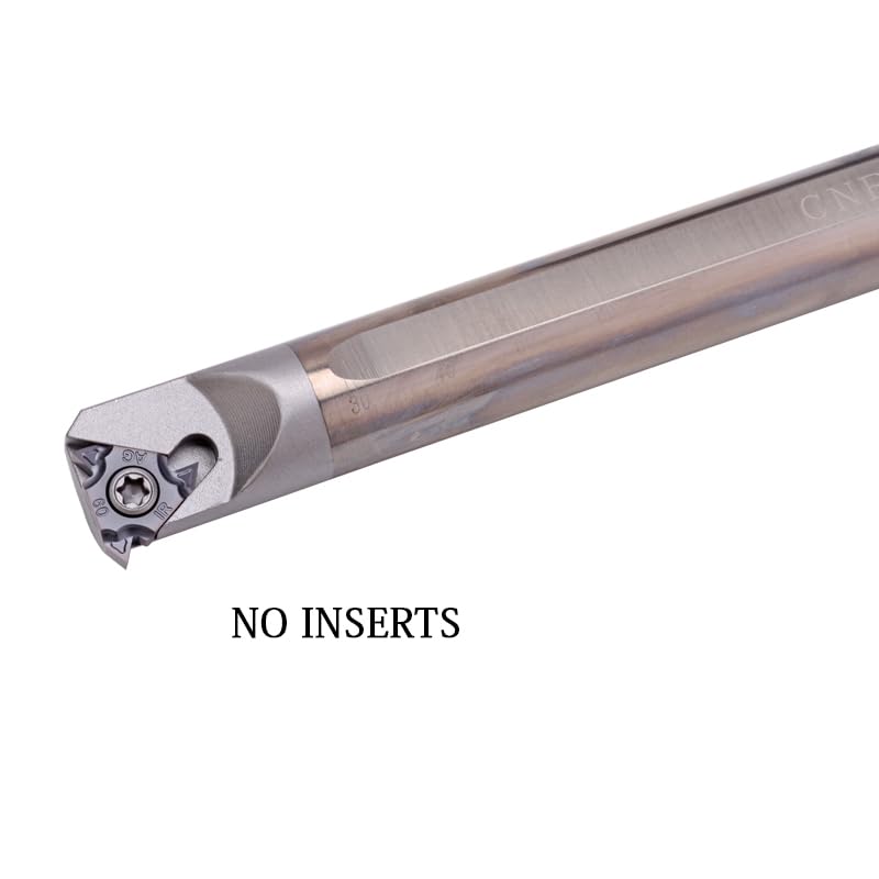 1pc CNR0010K11 CNR Tungsten Steel Anti-Seismic Tool Holder Internal Turning Boring Bar CNC Lathe Cutting use 11IR Carbide Inserts(CNR0020R16)