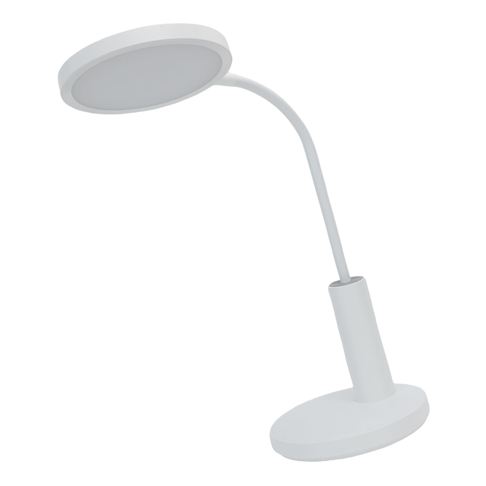 SEAFRONT Schreibtischlampe, ABS-LED-Tischlampe mit 350 Lm Breiter Beleuchtung, Wiederaufladbarem 4400-mAh-, Flexiblem Schwanenhals und Timer Zum Lesen, Lernen, Arbeiten, Schlafzimmer, Büro