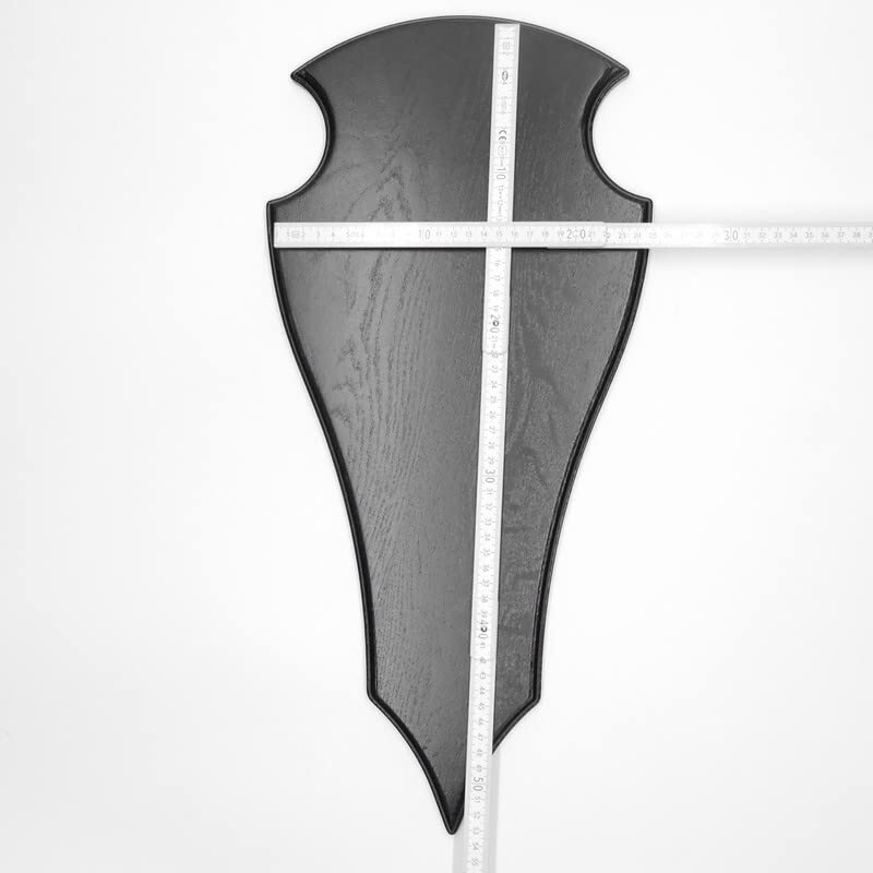 Generisch Hirsch - Targa per trofeo appuntita in rovere scuro, AF 51 x 24 cm