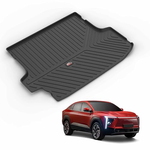 Image of GFX Dickey Trunk Mat for Mahindra XEV 9E (2024 Onwards) | Premium Custom Fit Boot Mat, Waterproof, Anti-Skid, Durable, All-Weather Protection | Heavy-Duty, Easy to Clean, Dustproof