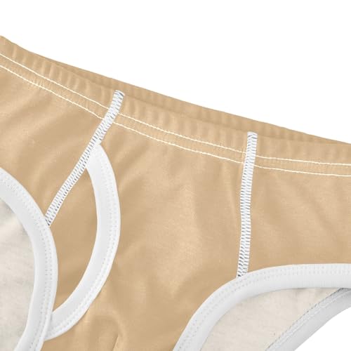 ODAWA Boys' Briefs Underwear Burly Wood Cotton Underwear Boys Boys Underwear Size 84