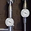 Udbrud Termometro Bimetallico, 3 Pcs Indicatore di Temperatura 0-120° Ø 63 mm Termometri per Tubi di Riscaldamento Termometro Clip-on per Tubi, Superfici, Olio, Centrali Elettriche, Barche
