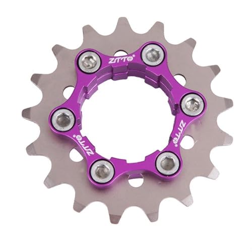 Kit de rendimiento de bicicleta con engranaje de casete ajustable de una sola velocidad y sistema de tensión avanzado (18T)
