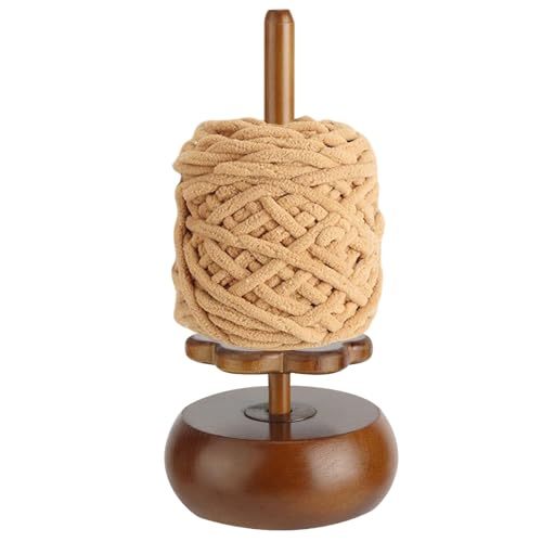 Portaovillos de lana | Bobinadora magnética con organizador giratorio | Soporte para gancho y accesorios | Regalo para mujeres adultas principiantes apasionados Día de la Madre, Navidad Cumpleaños
