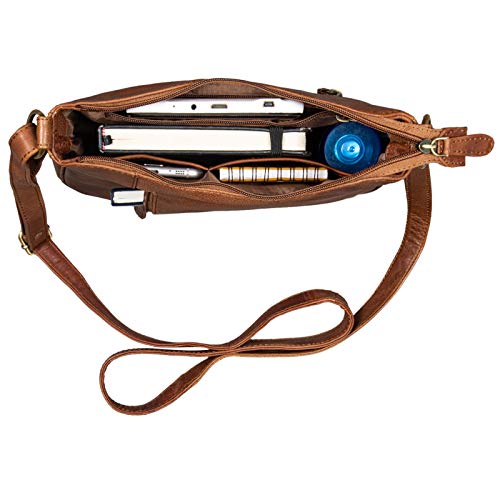 STILORD 'Cecilia' Kleine Schoudertas Dames Elegante Handtas Schoudertas Crossbody Zak Uitgaande Zak Echt Leder, Kleur… - Image 6