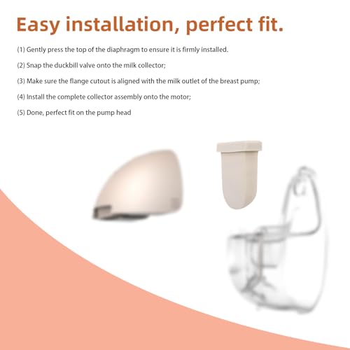 18 piezas repuestos extractor de leche para eufy miniatura 6