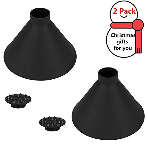 Round Windshield Ice Scraper, Yoruii Magic Cone-Shaped Car Windshield Ice Scraper, Car Snow Removal Shovel Tool as Gift