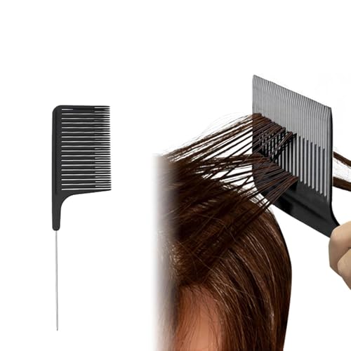 Peine para mechas con diseño ergonómico Negro miniatura 1
