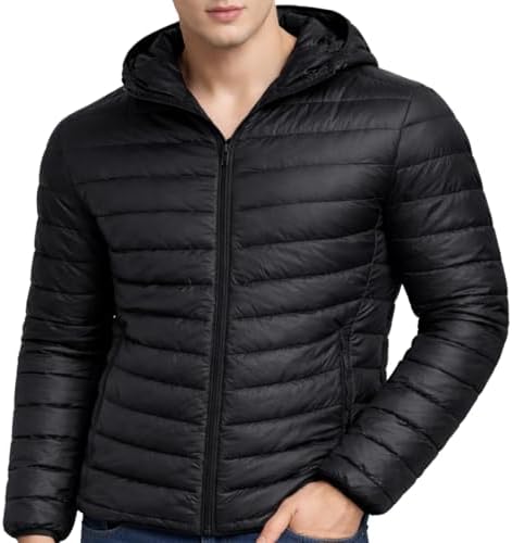 Jaqueta Puffer Impermeável Frio Intenso Casaco de Inverno Acolcho...