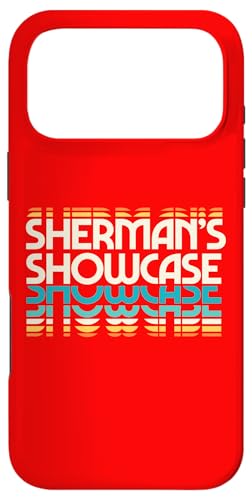 Coque iPhone 17 Pro Max Sherman's Showcase avec logo officiel imprimé