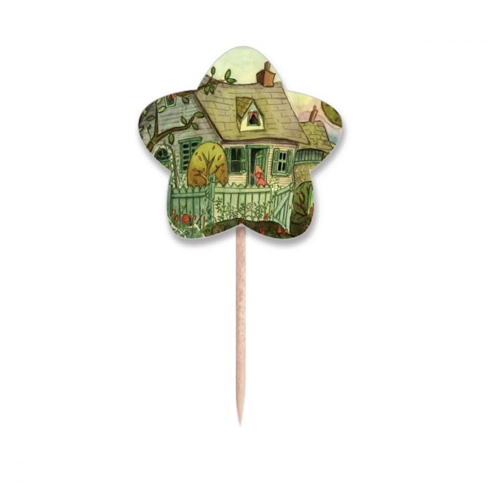 Cure-dents drapeaux chat Miaoji pour sublimer les cupcakes et buffets ternes