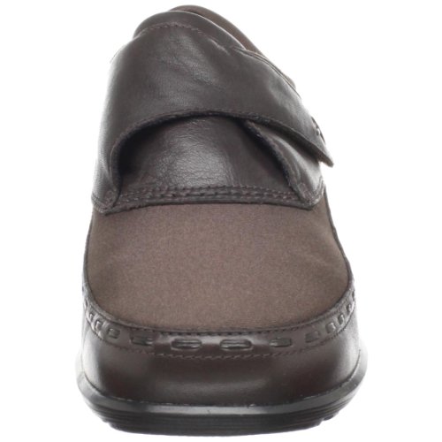 Aetrex Women's Emma Orthopedic Adjustable Slip on Leather Monk Strap Loafer Shoe2