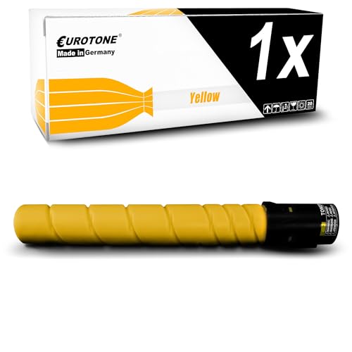 Toner jaune compatible Konica Minolta Bizhub C454 C554 Eurotone A33K252