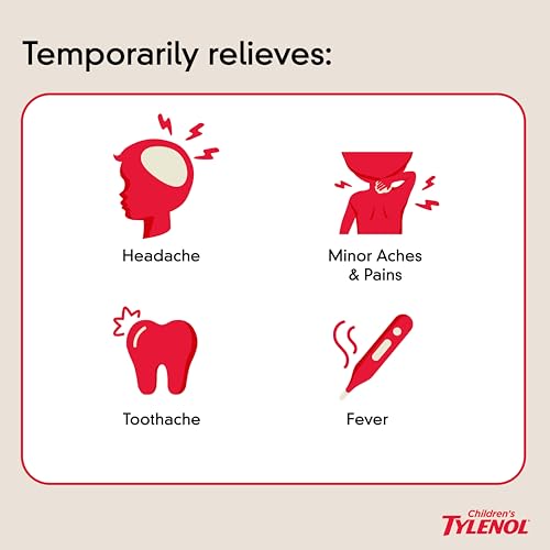 Image of Children's Tylenol Liquid Oral Suspension, Acetaminophen, Grape, 4 fl. oz