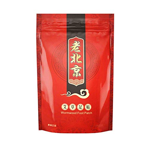 Ginger Foot Pads for Foot and Body Care to Promote Blood Circulation & Metabolism, Pain & Tiredness Relief, Improve Sleep è¶³è´´(50pcs-Wormwood)