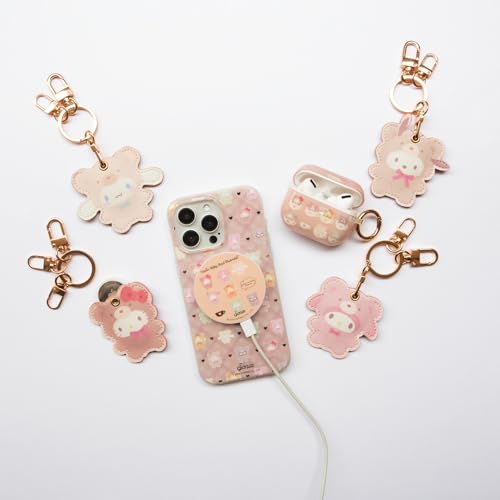 Image of Sonix x Sanrio Keychain Case Compatible with Apple AirTag | Protective Cover Keychain | Hello Kitty Latte Bears