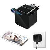 Telecamera Spia WIFI 5G,Videocamera Sorveglianza Interno Caricatore USB