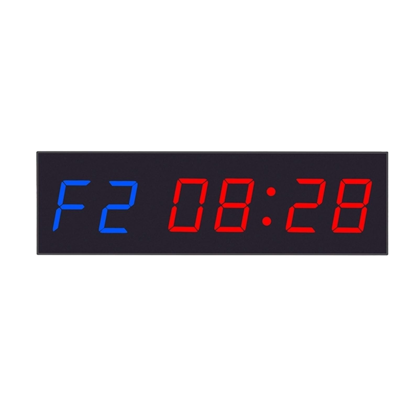Timer palestra, Conto alla rovescia progmabile a intervallo di timer a 6 cifre/cronometro UP Orologio in tempo reale for palestra domestica