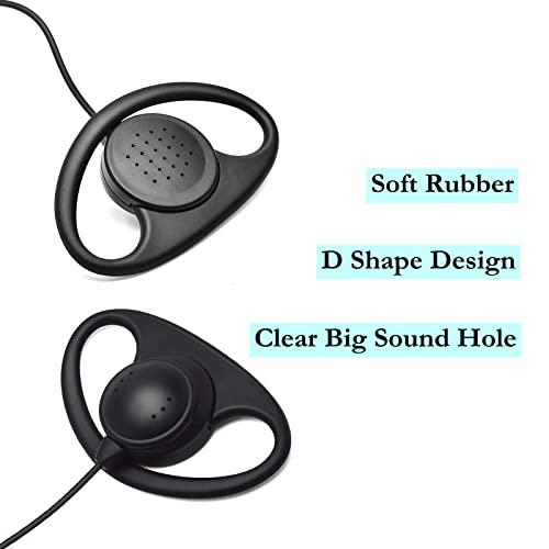 Auricular multipín con PTT integrado para mejorar el audio en Motorola DP3600 4