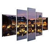 Spedizione veloce e sicura Quadro moderno Basilica di San Pietro Vatican Rome Stampa su tela - Quadro x poltrone salotto cucina mobili ufficio casa - fotografica formato XXL