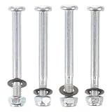 ABOOFAN 2 Set Di Bulloni E Kit Di Fissaggio Riposo Viti Manuali Gamba Da Giardino Bullone Sedile Meccanismo Piedi Dadi Leva Divano Di Ricambio In Tessuto Per Patio Per