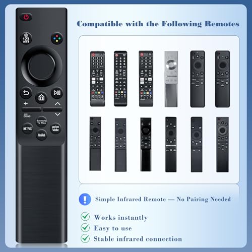 2-Pk EYAIOROTES Universal Samsung TV Replacement Remote Control - image 6