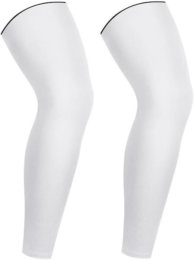 Calf Support Brace Breathable and Warm Cycling Knee and Leg Guards(Color 4,Large)