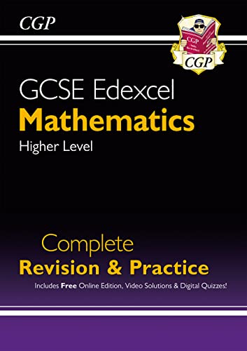 New GCSE Maths Edexcel Complete Revision & Practice: Higher inc Videos & Quizzes (CGP GCSE Maths 9-1 Revision)