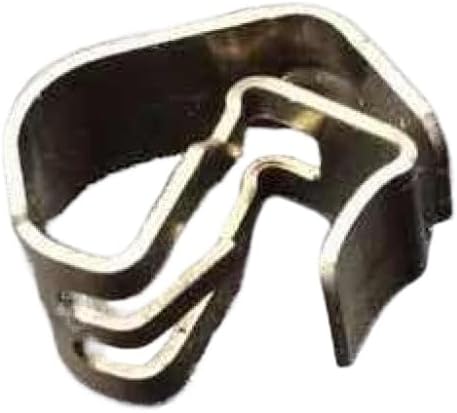 4pcs Front Brake Pad Circlip for Compatible Vehicles – Steel Clamp Gasket Set for Brake System Maintenance