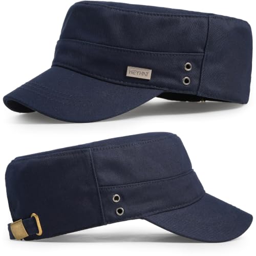 Image of Unisex Basic Cadet Army Caps Everyday Military Style Hat