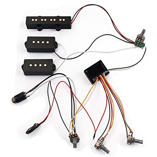 Xiaojikuaipao 3-Band Bassgitarren Preamp Set