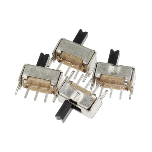 Mini interruptor deslizante vertical SS12D07 para solucionar fallos en placas de circuito