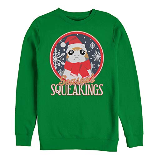 Sweat Porg Star Wars pour homme en molleton vert taille XXL