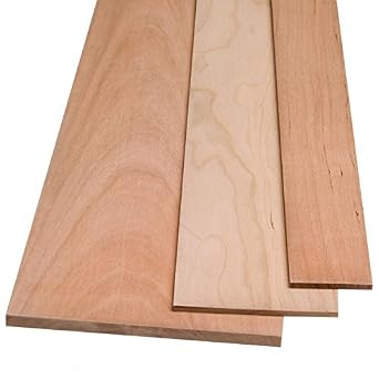 3/4 x 4 x 48 Solid Cherry Hardwood Lumber Board
