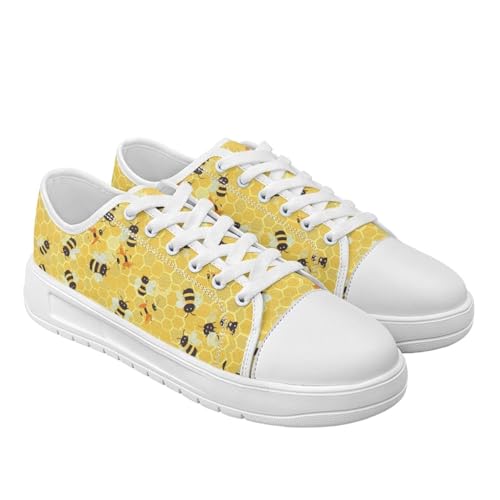 Canvas Shoes for Women Classic Mesh Breathable Lightweight Non-Slip Sneakers Slip On Tennis Walking Shoes US 5.5-13.5