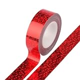 Glitzer-Washi-Klebeband, Mehrfarbiges Laser-Abdeckband, 5 m x 15 mm, dekoratives selbstklebendes DIY-Scrapbooking-Aufkleberetikett