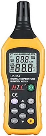 HTC HD-304 Range -20 to +60°C Temp. and Humidity Meter Thermometer with Dew point